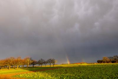St?rmisches Wetter-stock-foto