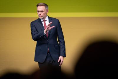 FDP Dreikoenigstreffen in Stuttgart-stock-foto