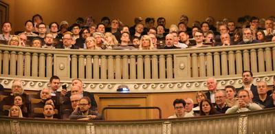 FDP Staatstheater Lindner-stock-foto