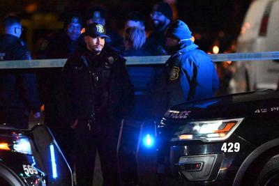 One person shot and killed in shooting on seymour avenue in newark new jersey on monday january 6 2025-stock-foto