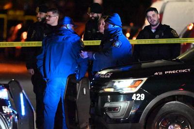 One person shot and killed in shooting on seymour avenue in newark new jersey on monday january 6 2025-stock-foto