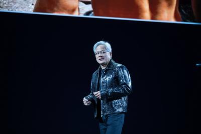 Nvidia CES 2025 Keynote-stock-photo