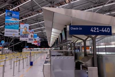 Mehr als 10 Millionen Flugg?ste im Flughafen K?ln/Bonn - 06.01.2024-stock-foto