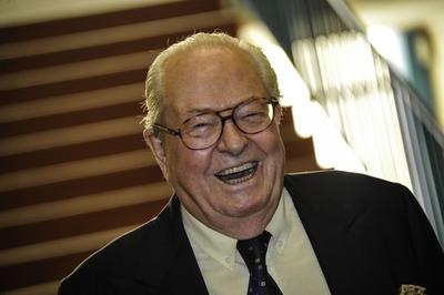 Jean Marie LE PEN Veranstaltung des Front National FN in Agen Frankreich 12 01 2014 ThierryBre-stock-photo