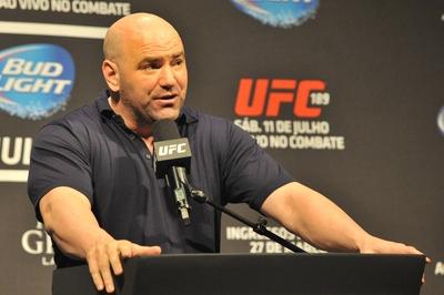 RIO DE JANEIRO Brazil 03 20 2015 WEIGHING UFC RIO MAIA X LAFLARE Press conference with UFC Pre-stock-foto