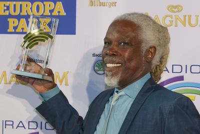 Rust, Germany - April 24, 2015: Radio Regenbogen Awards at Europapark and Musician Billy Ocean Radio Regebnogen Awards-stock-foto