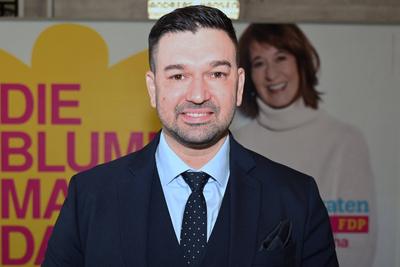 FDP-Spitzenkandidatin Katarina Blume stellt B?rgerschaftswahlkampagne in Hamburg vor-stock-foto