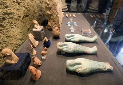 New archaeological discovery in Luxor, Egypt-stock-photo