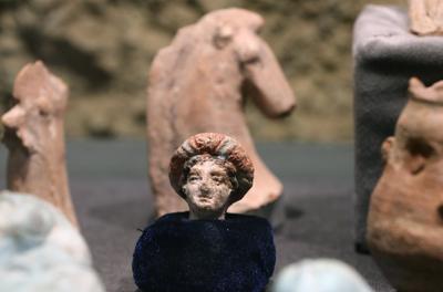 New archaeological discovery in Luxor, Egypt-stock-photo