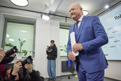 ?VP Stocker Pressestatement zu m?glicher Koalition mit FP?-stock-photo