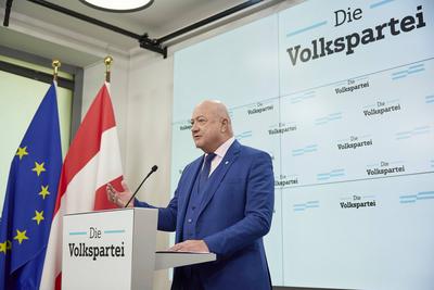 ?VP Stocker Pressestatement zu m?glicher Koalition mit FP?-stock-photo