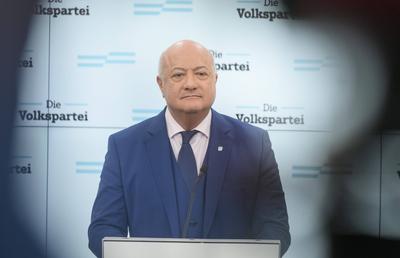 20250108 OeVP Stocker Presseerklaerung-stock-foto