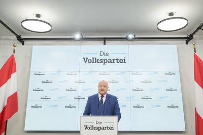 20250108 OeVP Stocker Presseerklaerung-stock-foto