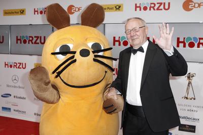 Armin Maiwald Autor Sendung mit der Maus / die 48. Verleihung der GOLDENEN KAMERA von H?RZU am 2. Februar 2013 im Berlin-stock-foto