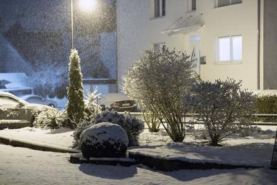 Winter im Siegerland-stock-foto