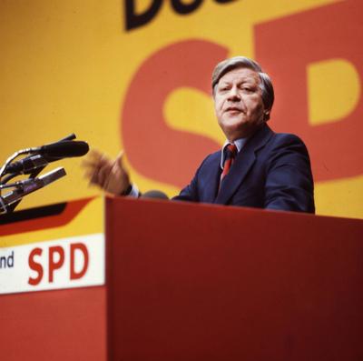 Der Wahlparteitag der SPD 1980 DEU, Deutschland, Essen: Der Wahlparteitag der Sozialdemokratischen Partei Deutschlands (-stock-foto