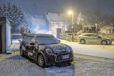 Winter im Siegerland-stock-foto