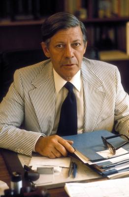 Finanzminister Helmut Schmidt (Deutschland/SPD)-stock-foto