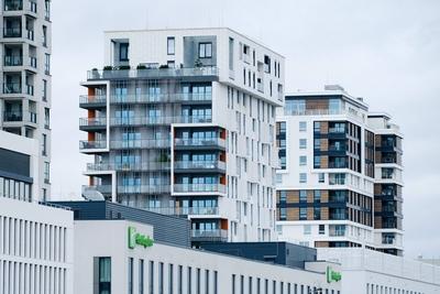 D?sseldorf 31.07.2023 Wohnungen Wohnungsnot Mietswohnung Mieten Mietpreis sozialer Wohnungsbau Immobilien Wohnraummangel-stock-foto