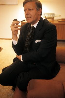 Finanzminister Helmut Schmidt (Deutschland/SPD)-stock-foto