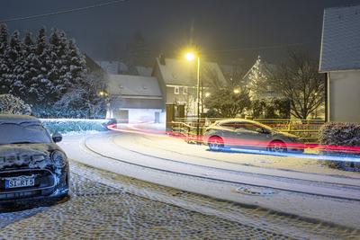 Winter im Siegerland-stock-foto