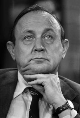 Deutschland, Bonn, 24.10.1979 Archiv-Nr.: 01-12-19 Bundeskanzler Helmut Schmidt und Au?enminister Hans-Dietrich Gensche-stock-foto