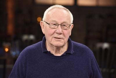 Der Autor, Regisseur und Produzent Armin Maiwald ist Erfinder der Maus zu Gast in der WDR Talkshow K?lner Treff am 16.0-stock-foto