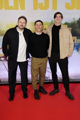 Florian K?nstler, Stefan Westerwelle, Ben Moon-stock-foto