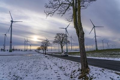Windpark-stock-foto
