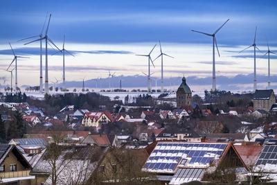 Windpark-stock-foto