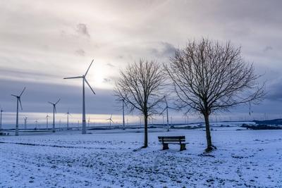 Windpark-stock-foto