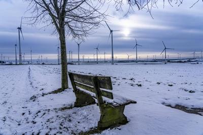 Windpark-stock-foto