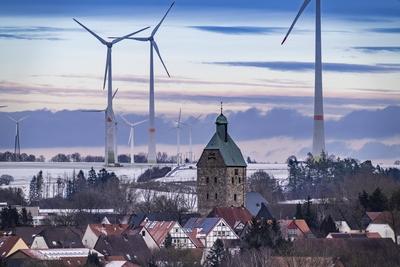 Windpark-stock-foto