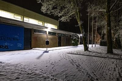 GERMANY - AACHEN - SNOW-stock-foto