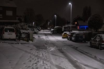GERMANY - AACHEN - SNOW-stock-foto