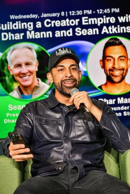 CES 2025: Building A Creator Space with Dhar Mann and Sean Atkins-stock-photo