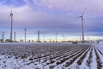 Windpark-stock-foto