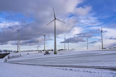 Windpark-stock-foto