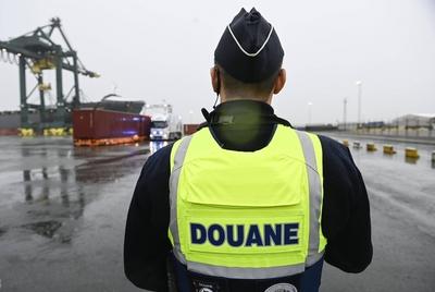 Presentation Of Drug Seizures By Belgian Customs In 2024-stock-foto
