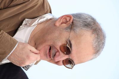 Irma Vep photocall in Cannes CANNES, FRANCE - MAY 21: Olivier Assayas at the photocall for Irma Vep during the 75th annu-stock-photo