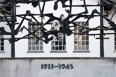 Holocaust, Nationalsozialismus. Der Konzentrationslager KZ-Gedenkst?tte in Dachau, Bayern, Deutschland . October 23, 202-stock-foto