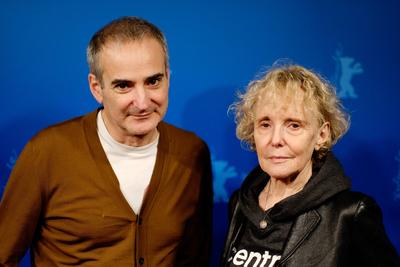 Regisseurin Claire Denis und Regisseur Olivier Assayas beim Photocall zum Film 35 RHUMS anl?sslich der 70. Internationa-stock-foto