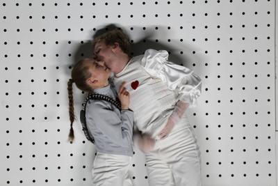 Berliner Ensemble Future Macbeth-stock-foto