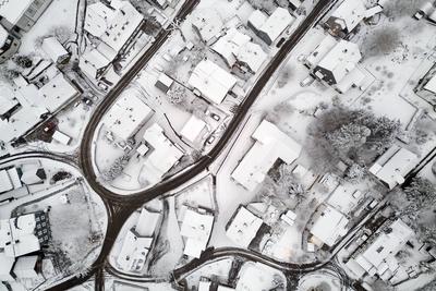 Winter im Siegerland-stock-foto