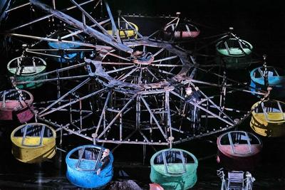 Fin de partie, Staatsoper Unter den Linden, Premiere am 12.01.2025-stock-photo