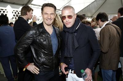 Thure Riefenstein und Benjamin von Stuckrad Barre beim Empfang zu Ehren der deutschen Oscar Nominier-stock-foto