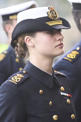 Crown Princess Leonor visits Cadiz town hall-stock-foto