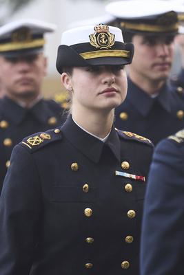 Crown Princess Leonor visits Cadiz town hall-stock-foto