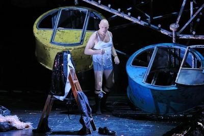 Fin de partie, Staatsoper Unter den Linden, Premiere am 12.01.2025-stock-photo