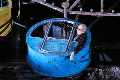 Fin de partie, Staatsoper Unter den Linden, Premiere am 12.01.2025-stock-photo
